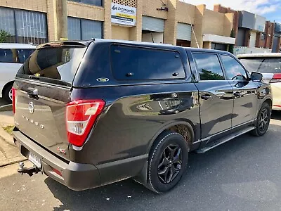 $4500 • Buy FORCE PRO Canopy For SsangYong Musso XLV (Long Tub) 2018+ Space Black #LAK
