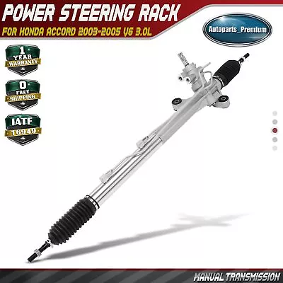 Power Steering Rack & Pinion Assembly For Honda Accord 2003-2005 V6 3.0L Manual • $235.99