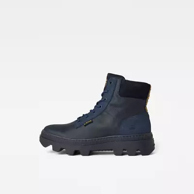 G-STAR NOXER HIGH DENIM BOOTS UK 9 US 10 EU 43 Dark Navy • $154.39