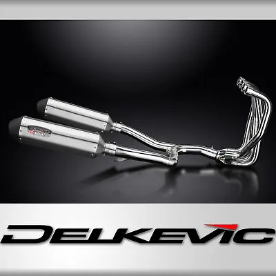 Kawasaki ZX11 1100 Ninja 90-01 Full Exhaust 4-2 13.5  X-Oval Stainless Mufflers • $595.99