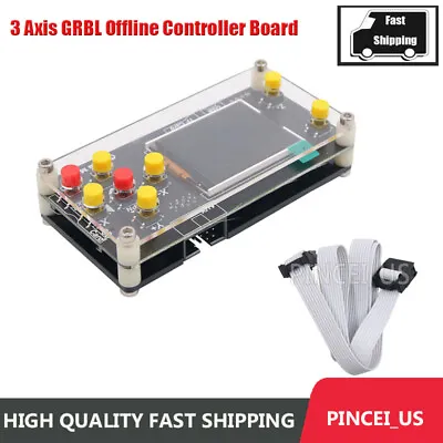 3 Axis GRBL Offline Controller 1.8  LCD For CNC Engraver 3018PRO 1610/2418/3018 • $24.71