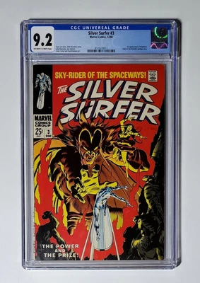 $3995 • Buy Silver Surfer #3 CGC 9.2 Marvel 1968 1st Appearance Of Mephisto 