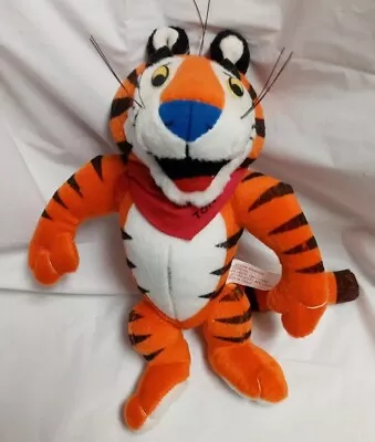 Vintage Kellogg's Tony The Tiger 8  Plush Doll Stuffed Animal 1997  • $12.49