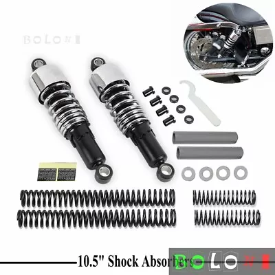 Shock Absorbers Lowering Slammer Suspension Drop Kit For Harley Road King 84-13 • $192.99