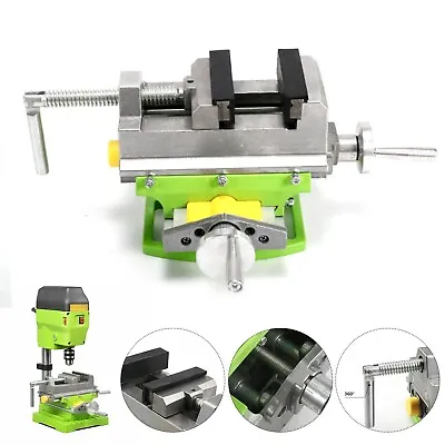 Milling Machine Compound Work Table Cross Slide Bench Drill Press Vise X Y Axis • $104.39