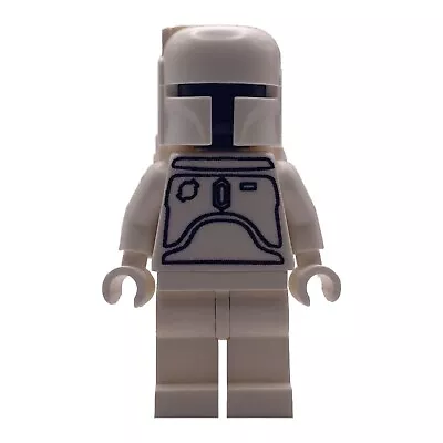 LEGO Star Wars Traditional White Boba Fett Employee Version Custom Minifigure • $94.20