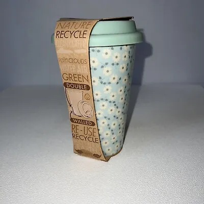 ECO ONE Ceramic Double Wall Insulated Travel Coffee Mug. Colorful. New. • $7