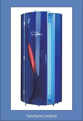 £1900 • Buy Tansun Symphony Stand Up Tanning Vertical Sunbed Home Use 48 Lamps 180w/250power