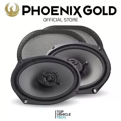 6x9  CAR SPEAKER 110 WATTS MAX PHOENIX GOLD Z69CX CAR AUDIO BASS PARCEL SHELF • £39.95