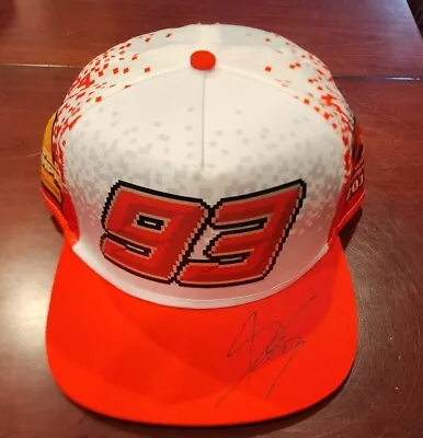 Marc Marquez Level Up Signed 7th Motogp World Championship Hat • $950