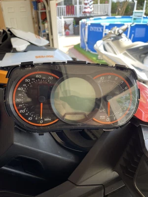 $750 • Buy SeaDoo  GTX IS 215 260- RXT - WAKE PRO - 2016 17 BRP Gauge Cluster  278003380