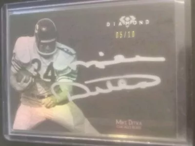 2015 Topps Diamond Football Autographs Mike Ditka 5/10 • $150