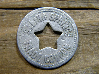 $15.99 • Buy Salina Springs Arizona Token SALINA SPRINGS 10c Indian Trading Post Navajo AZ