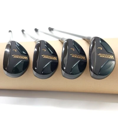 $168.95 • Buy Warrior Custom Hybrid Golf Clubs Set Tour 3.1 Graphite Shaft 3,4,5,6 VERY NICE!