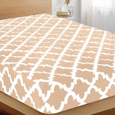 Quilted Fitted Washable Mattress Pad Fits Up To 16 Inches Deep Utopia Bedding • $206.91