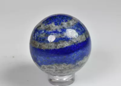 Small Lapis Lazuli Sphere From Afghanistan   3.5 Cm # 19830 • $19.95