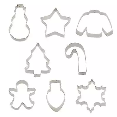 23 Piece Holiday Metal Cookie Cutter Cookie Kit • $23.98