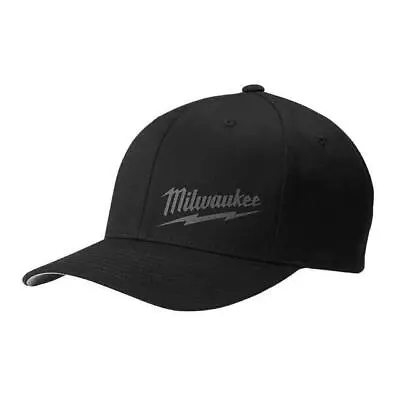 Milwaukee 504B-LXL FLEXFIT Fittted Hat - Black L-XL • $22.95