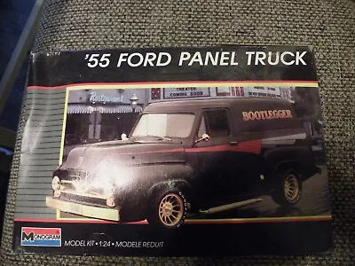 Monogram 1/24 Scale 1955 Ford Bootlegger Panel Truck  Model Kit # 2772 • $30