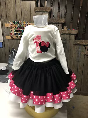 Minnie Mouse 1st Birthday Outfit • $35