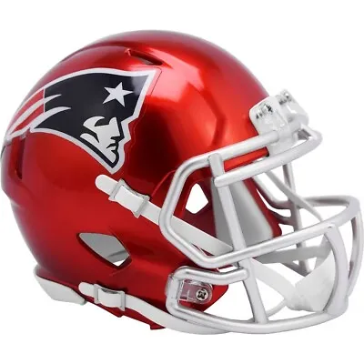 New England Patriots NFL Flash Alternate Revolution Speed Mini Helmet  • $34.99