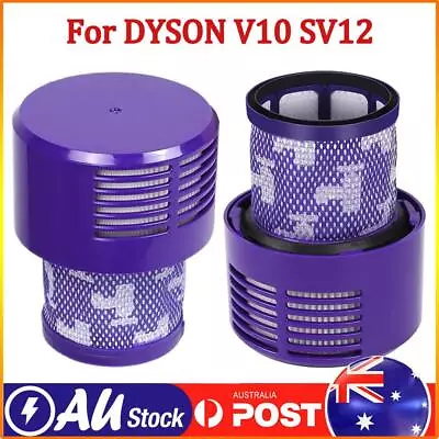 2 Hepa Filter For DYSON Cyclone V10 Animal Absolute Total Clean Cordless Vacuum • $15.95