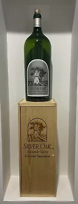 6 LITER Silver Oak Alexander Valley Cabernet Sauvignon Empty Bottle+Box • $399.99