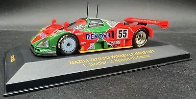 Ixo 1/43 Mazda 787B #55 Winner Le Mans 1991 - LMC-023 • $59.99