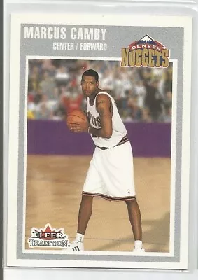2002-03 Fleer Tradition Crystal Marcus Camby #'d /199 Denver Nuggets Minutemen • $0.99