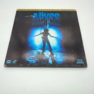 THE ABYSS 3-Laserdisc LaserDisc BOX SET SPECIAL EDITION THX WIDESCREEN 1988-85 • $5.59
