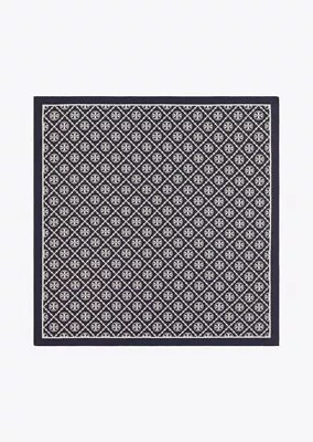 Tory Burch T Monogram Two Tone Scarf • $79.99