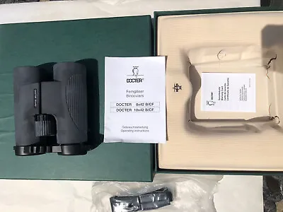 $799.95 • Buy Docter 10x42 B/CF Binoculars  Rubberized,Made In Germany,Original Box,RARE & NOS