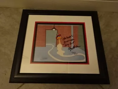 Rare Original Productionl Cel Of Daffy Duck! Signed By Mel Blanc! • $2000