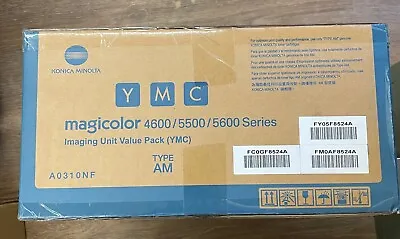 3 Genuine Konica Minolta Color Imaging DRUM Unit 4600 4650 4690 5500 5600 5650 • $240