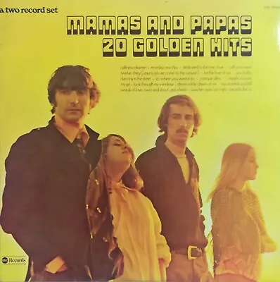 Mamas And Papas 20 Golden Hits - The Mamas & Papas (1973 Australia) • $23.49