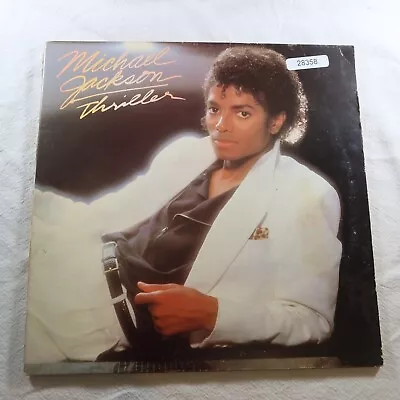 Michael Jackson Thriller EPIC 38112 LP Vinyl Record Album • $34.84