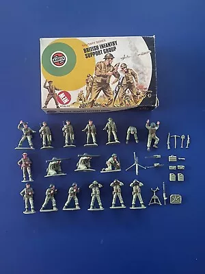 AIRFIX Toy Soldiers Boxed British Infantry Support Group 1/32 Scale WW2 • £23.99