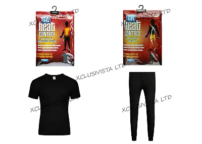 Mens Thermal Long Johns Top Bottom Underwear Trouser TShirt Set Full Half Sleeve • £5.99