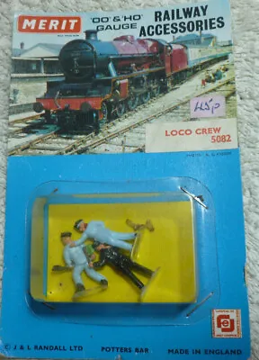 Vintage Merit OO & HO Gauge Accessories -5082 Loco Crew • £6.99