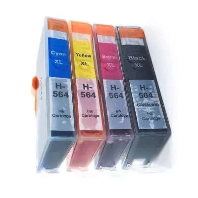 $11.97 • Buy 4x HP 564 XL Ink Cartridge For Photosmart 3520 4620 5520 7520 6520 7510 Printer