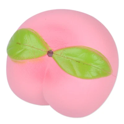 10cm Jumbo Colossal Pink Peach Slow Rising Toy Scented Fruit Kid Gift Ti • $16.79