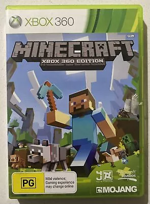 Minecraft Xbox 360 Edition - Microsoft Xbox 360 Game PAL • $18.95