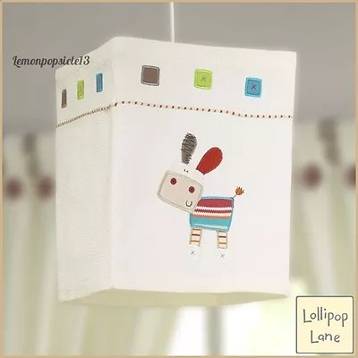 Lollipop Lane Lamp Shade Lantern Herbs Garden Cream Neutral Light Shade • £6.49