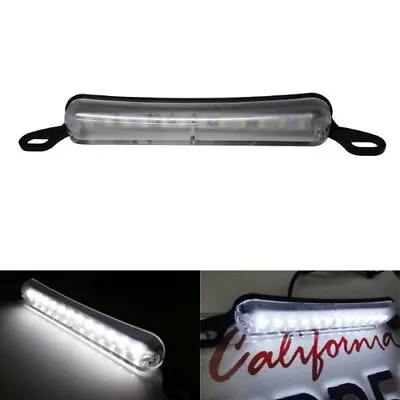 Xenon White 12-SMD Bolt-On LED License Plate Light Lamp For Car (Universal Fit) • $9.89