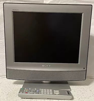 Sony Bravia KDL-15G2000 15  Inch LCD TV Retro Gaming Television Monitor Working • £99.99
