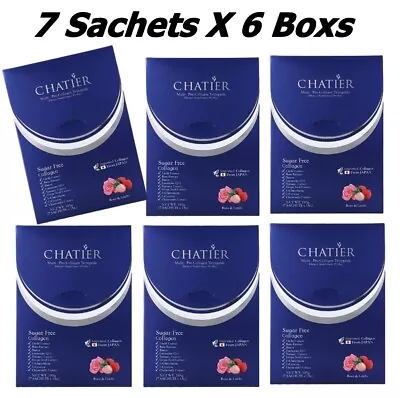 6X Chatier Premium Collagen Skin Vitamins Restore Nourishment Reduce Acne Dark S • $159.89