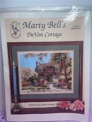 MARTY BELL'S Counted Cross Stitch Chart - DeVon Cottage #356 • $9.99