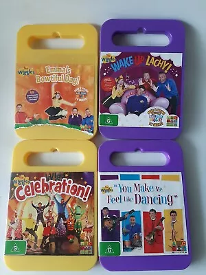  THE WIGGLES Bulk Lot X 4 DVDs ABC Region 4  • $20