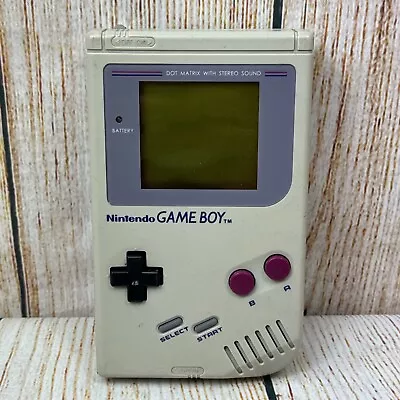 Nintendo Gameboy Original Console Grey DMG-01 PAL • £59.99
