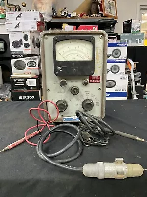 Hewlett Packard 410B Vacuum Tube Voltmeter HP With Probe • $299.99